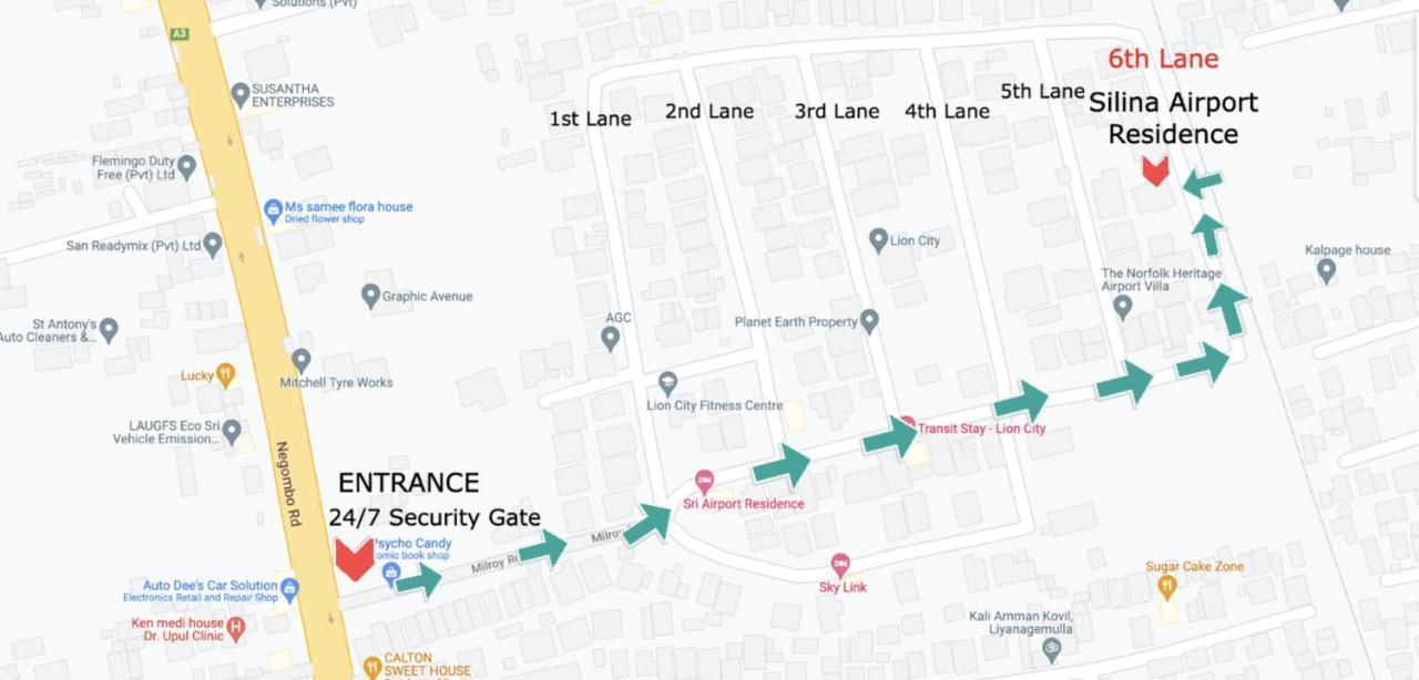 Silina Airport Transit Hotel & Residence 卡图纳耶克 外观 照片